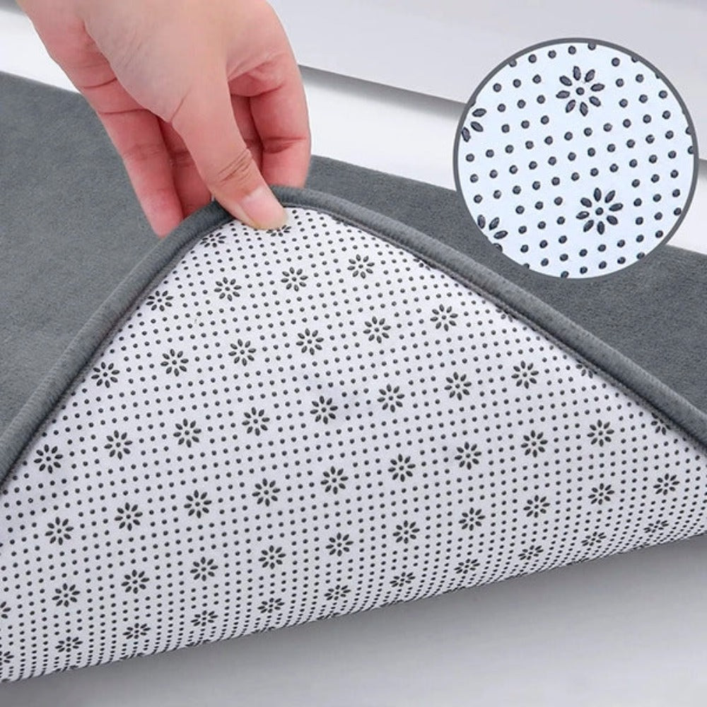 Alfombra de baño de espuma con memoria – Confort suave y soporte óptimo 