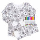 Pijama para colorir para crianças – Estimula a criatividade 
