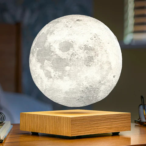 Lampă cu lună plutitoare - iluminare moale și efect spectaculos